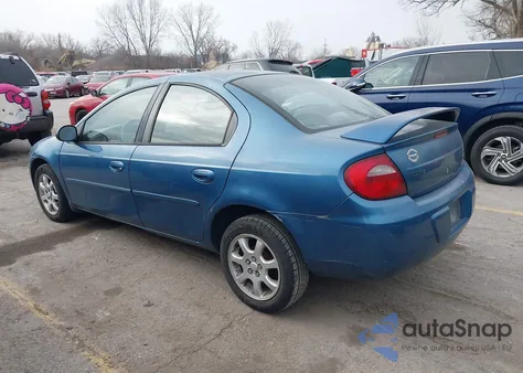 2003 Dodge Neon Sxt из США, поврежденный, VIN 1B3ES56C63D103551
